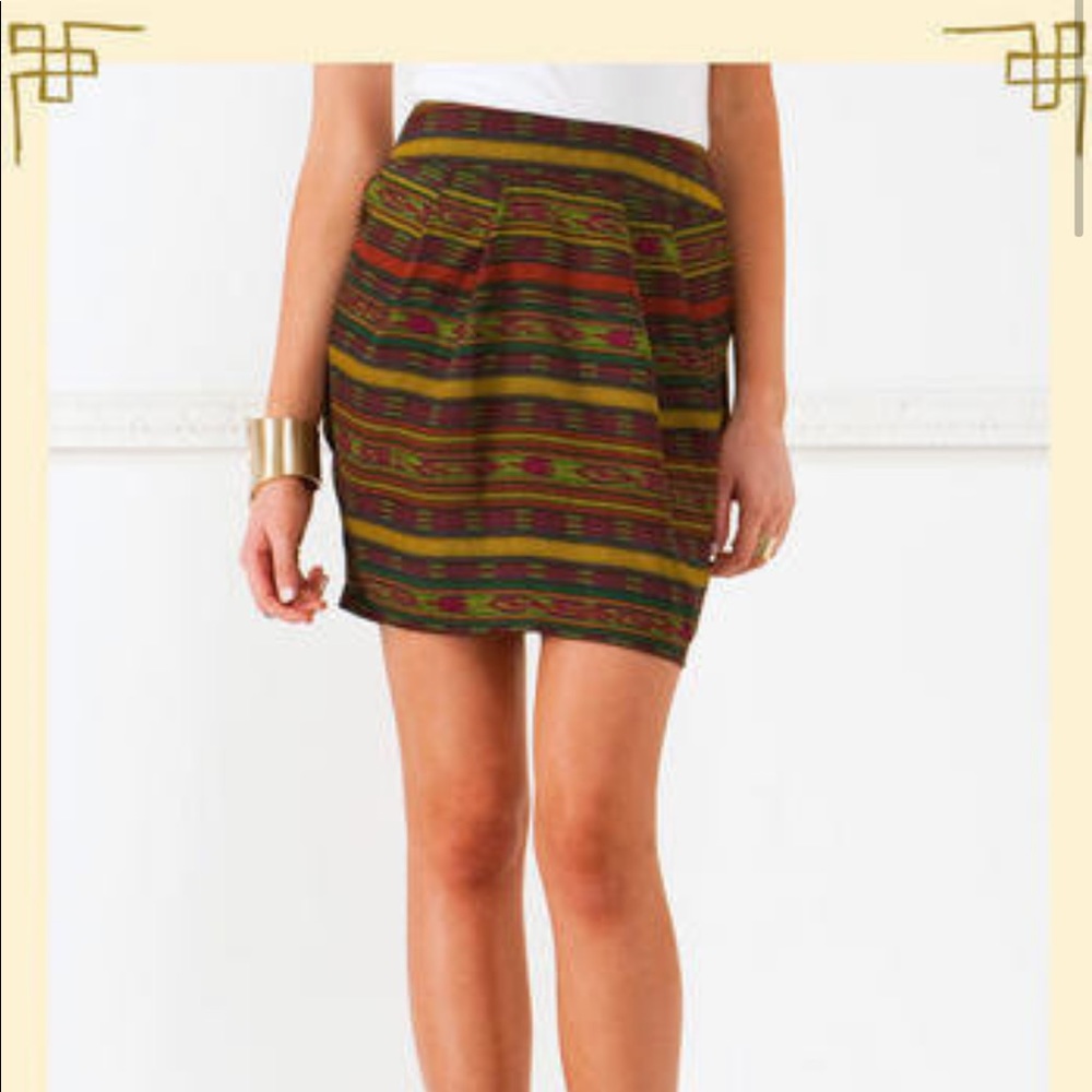 Francesca’s ARIZONA SUNSET skirt